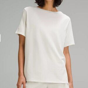 Lululemon Relaxed-Fit Boatneck T-Shirt Size 6